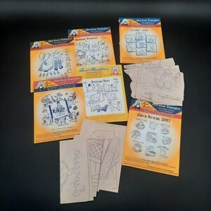 Aunt Marthas Hot Iron Transfer Lot